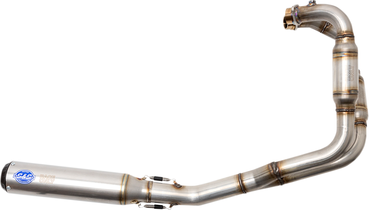 Qualifier 2:1 Exhaust System - Stainless Steel - Race Only