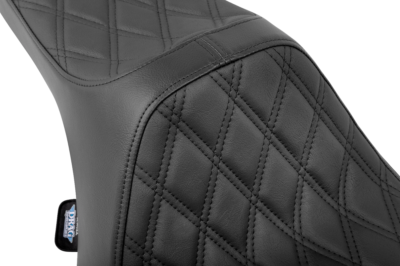 Predator III Seat - Double Diamond - Black - FLT/FLH '23-'24