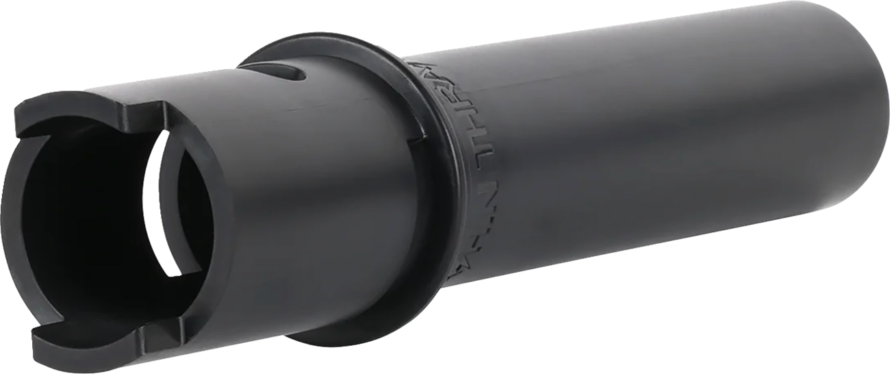 Throttle Tube - Smooth - 1" - Touring TBW - Black