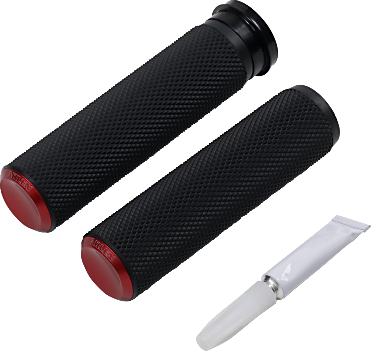 Knurled Grips - TBW - Red