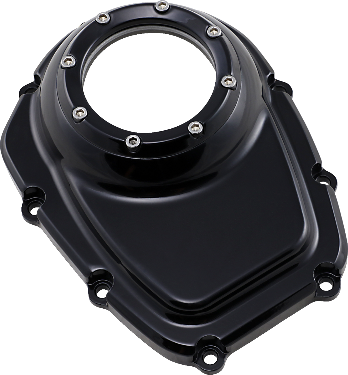 Assault Series Cam Cover - Gloss Black Powdercoat - M8