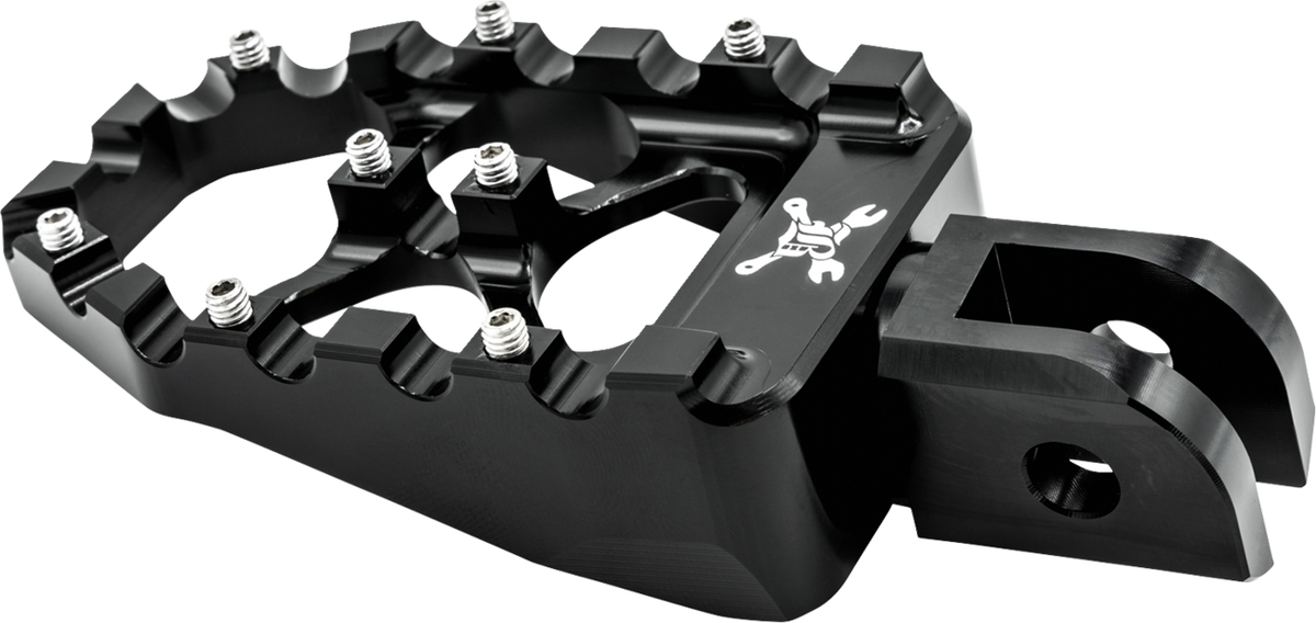 MX Evolution Driver Pegs - Black - Softail