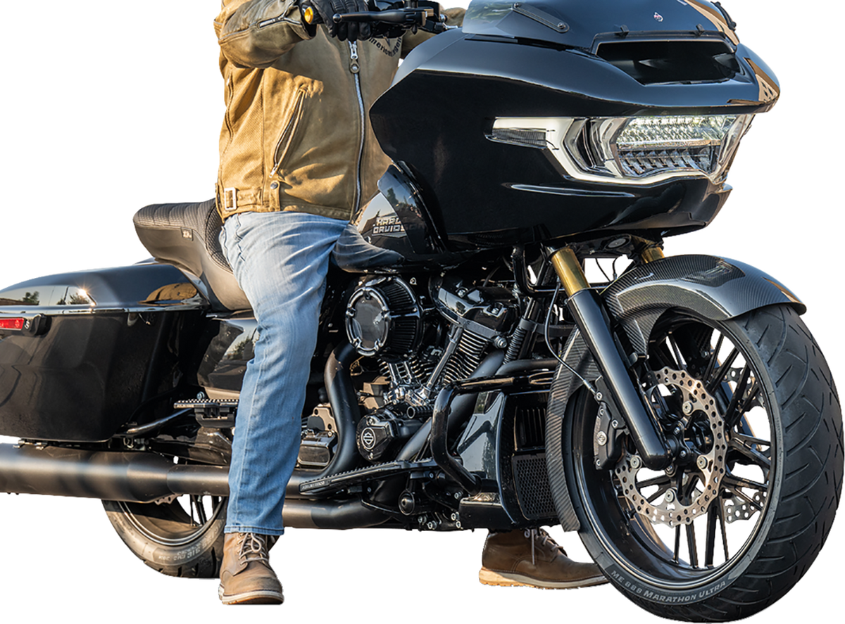 21" Front Fender - Fat Wrapper - Carbon Fiber - HD Touring '24-'25