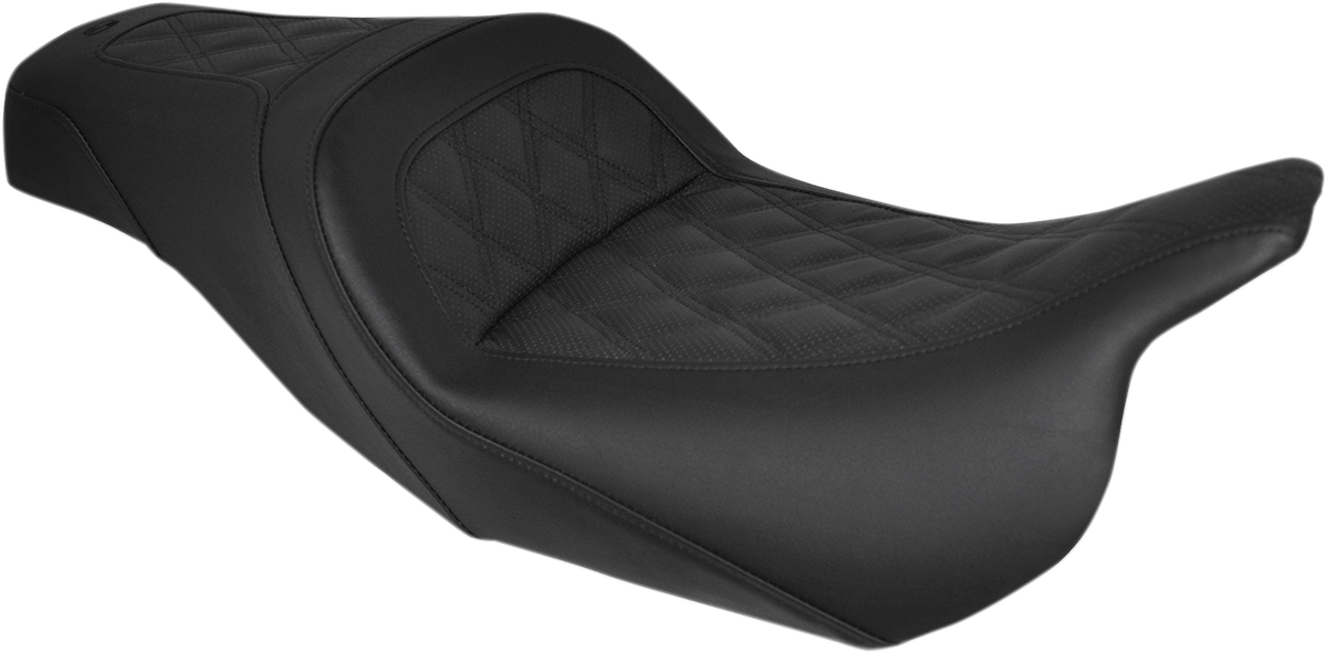 Slim Seat - Black - Lattice Stitch - FL '08-'24
