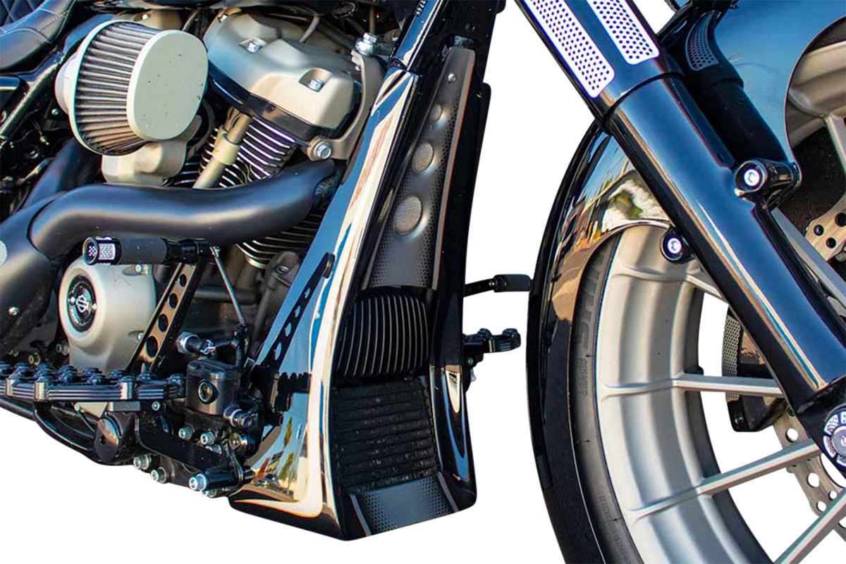 Chin Spoiler - Dimple Die - HD Touring