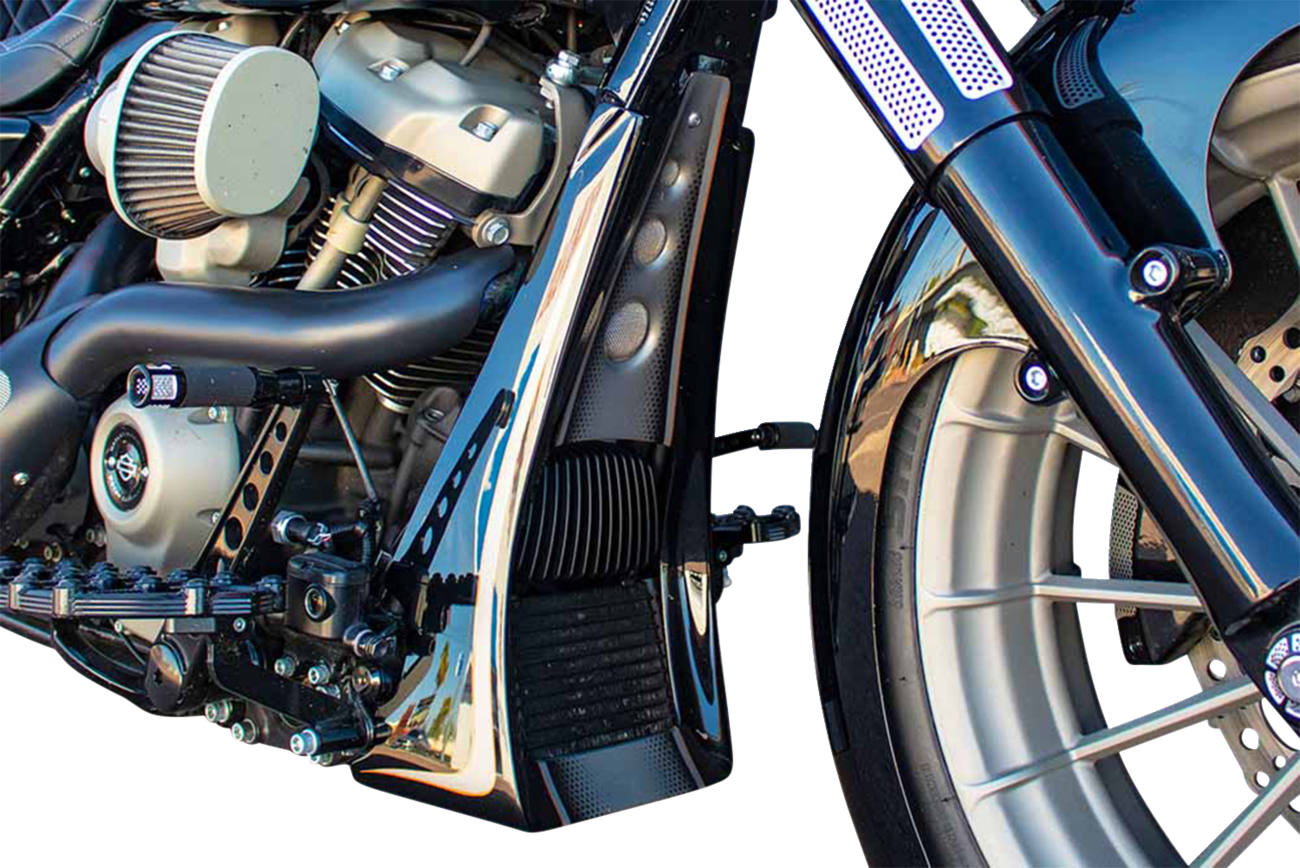 Chin Spoiler - Dimple Die - HD Touring