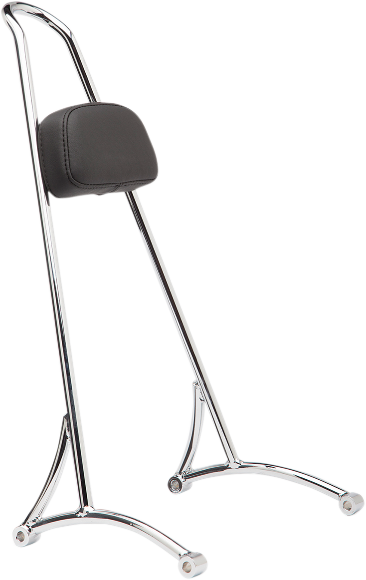 20" Tall Sissy Bar - Chrome - HD Dyna