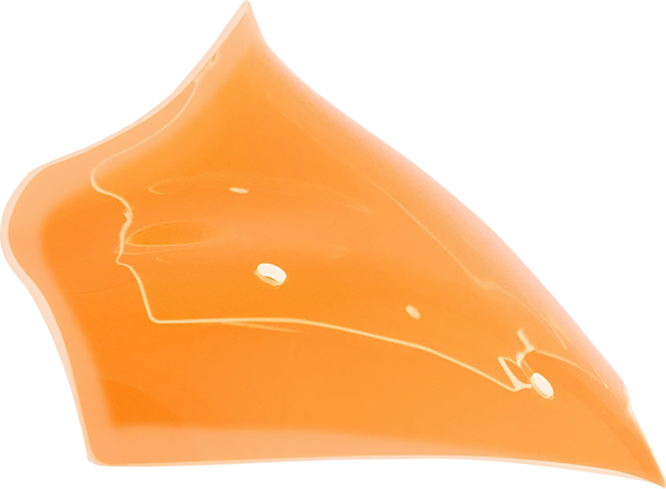 Ice Flare® Windshield - 8" - Orange Ice - '23-'25 FLTRX