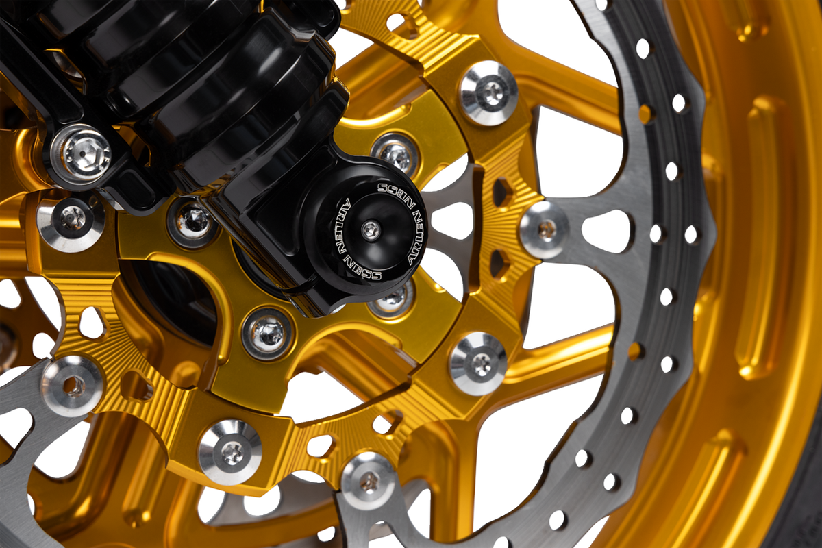 Rotor Mount - Ness Wheel - Gold
