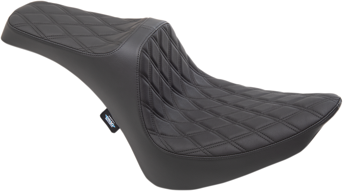 Predator III Seat - Double Diamond - Black Stitching - FXST/FLST '84-'99