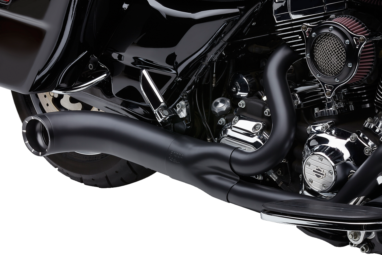 Turn Out 2-Into-1 Exhaust System - Black