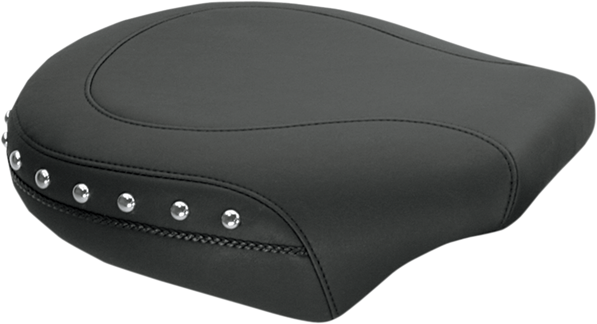 Wide Rear Seat - Studded - Black - FL/FX '11-'17