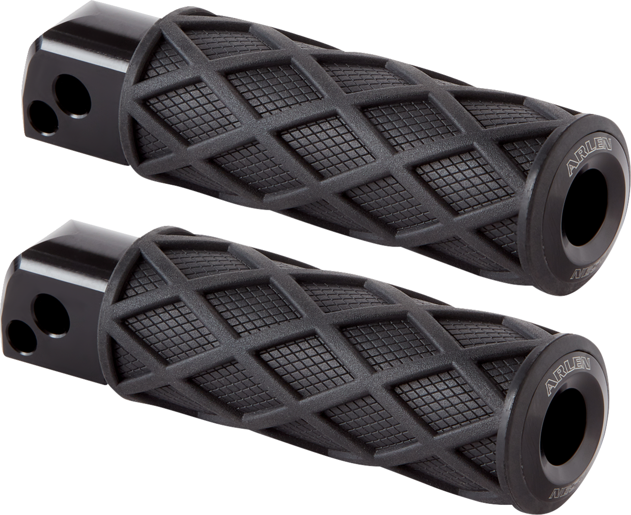 Diamond Foot Pegs - Passenger - Black