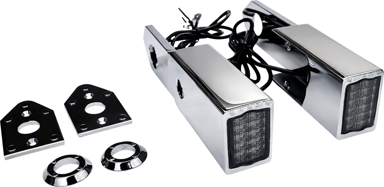 LED Light Strut - Chrome