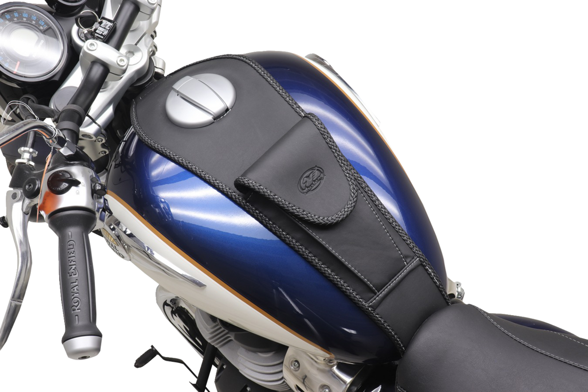 Tank Bib With Pouch - Plain - Royal Enfield