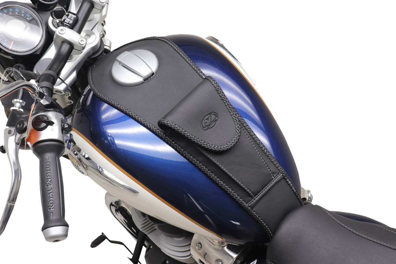Tank Bib With Pouch - Plain - Royal Enfield