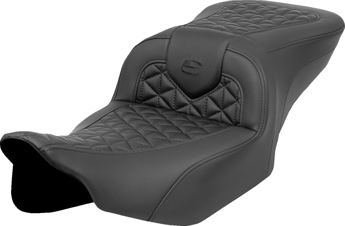 RoadSofa™ Tri Gripper Seat - Standard Reach - No Backrest - FLH/FLT '23-'24