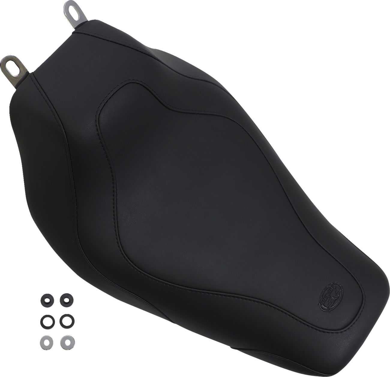 Tripper™ Solo Seat - Without Backrest - Stitched - Black - FLH/FLT '97-'07
