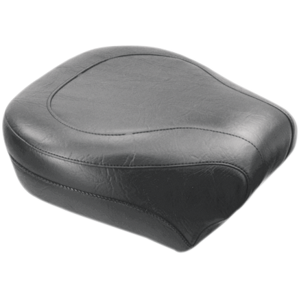 Wide Rear Seat - Smooth - Black - FLST '00-'15