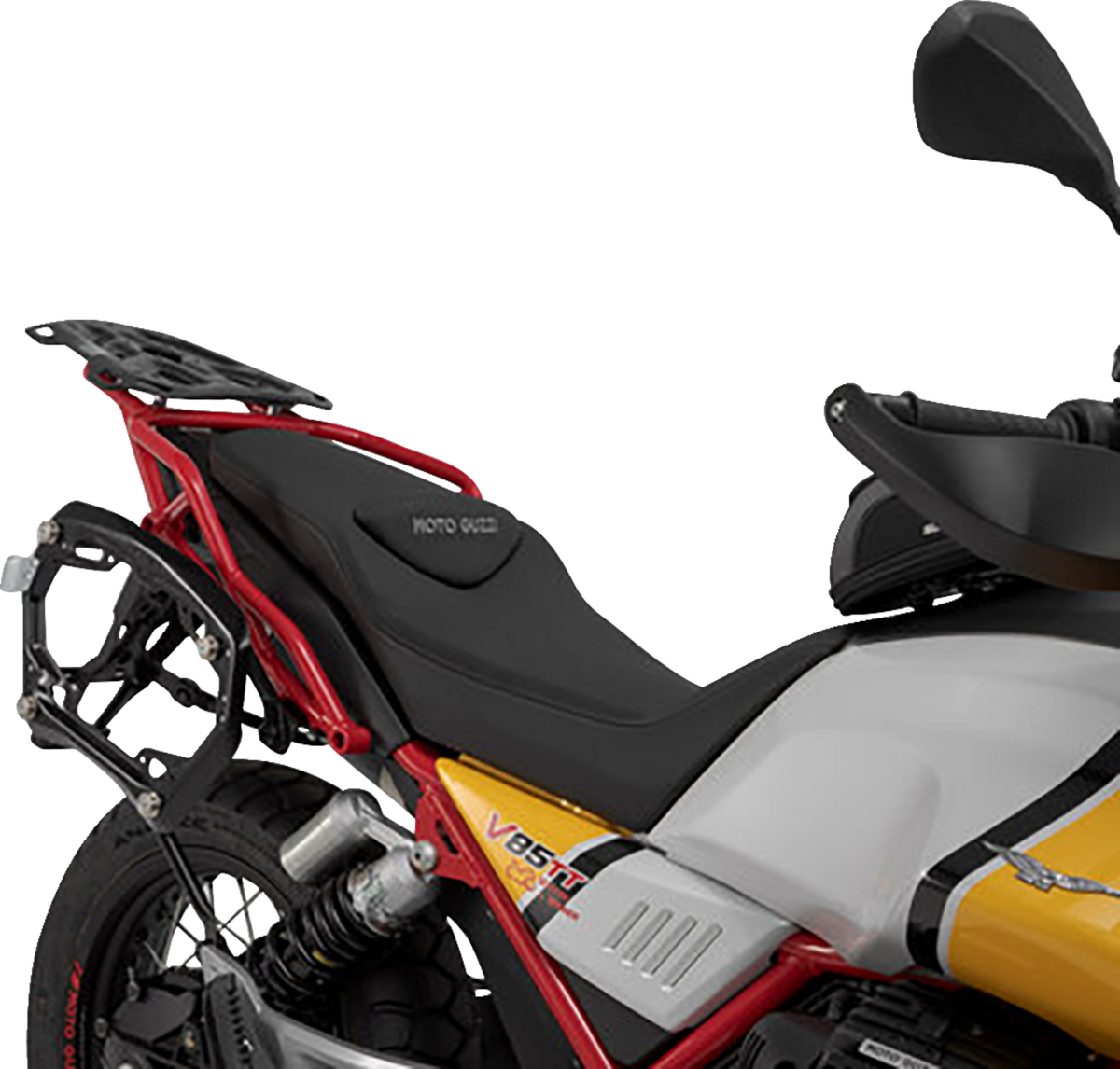 TRAX ADV Aluminum Case System - Silver - Moto Guzzi V85 TT '19-'24