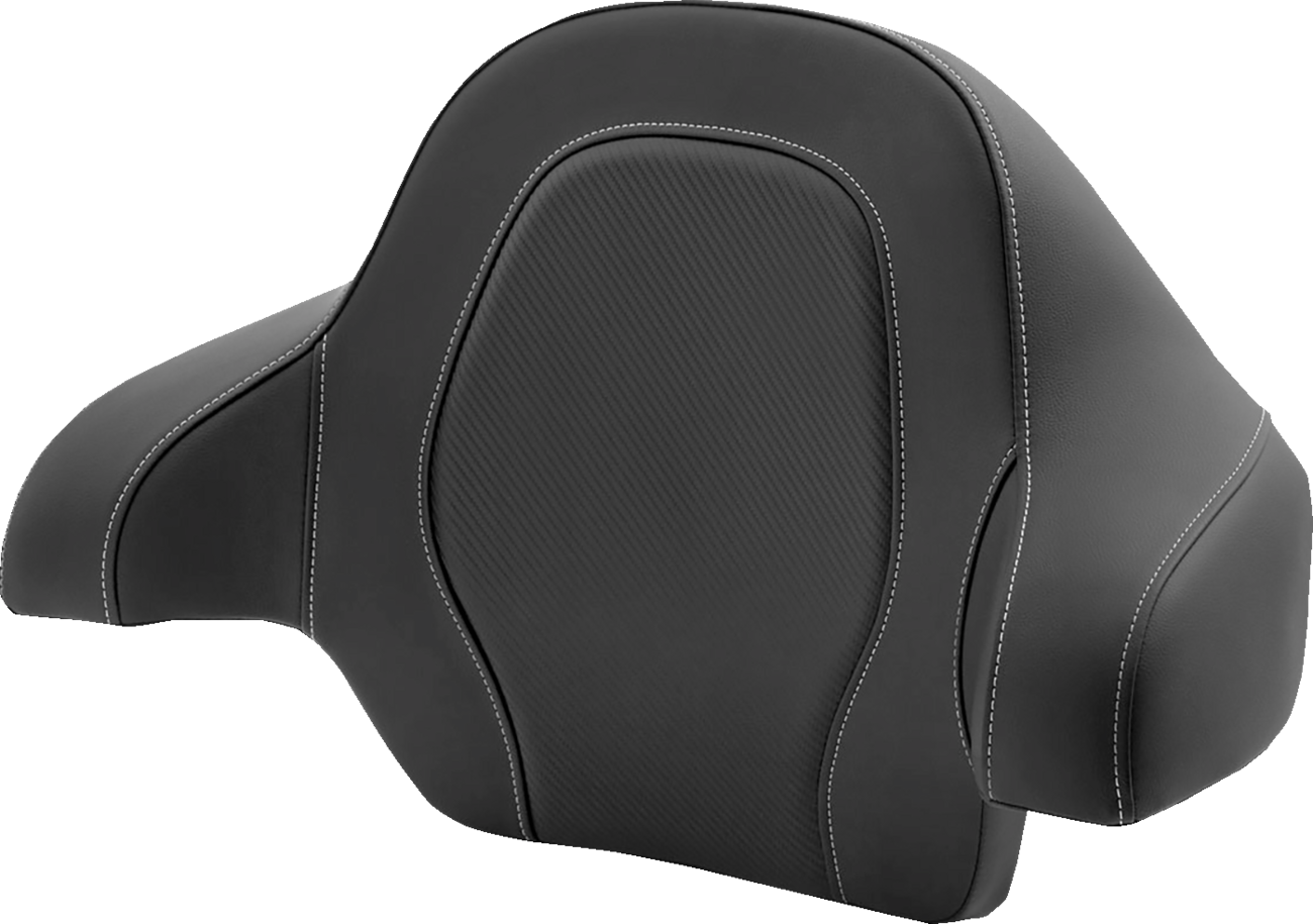 Tour-Pak® Backrest Pad - RoadSofa - Black - Carbon Fiber - FL '14-'23