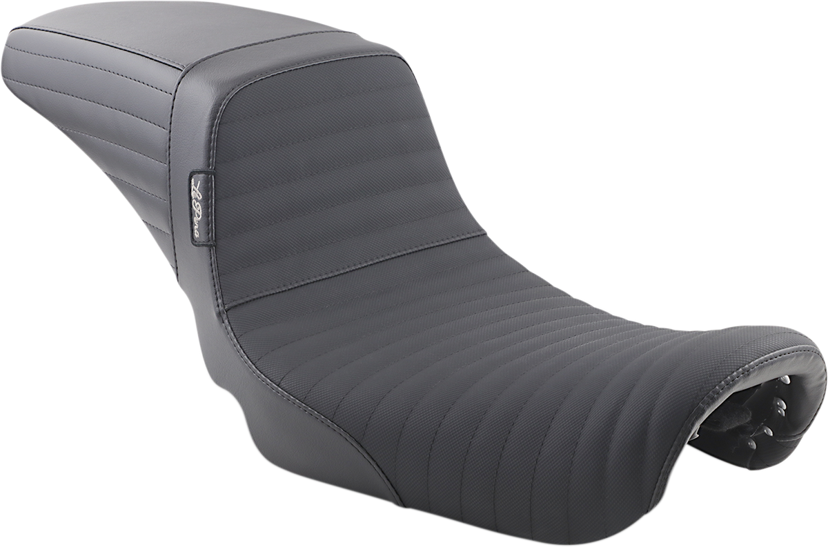 Kickflip Daddy Long Legs Seat - Pleated W/ Gripp Tape - Black - FX '06-'17