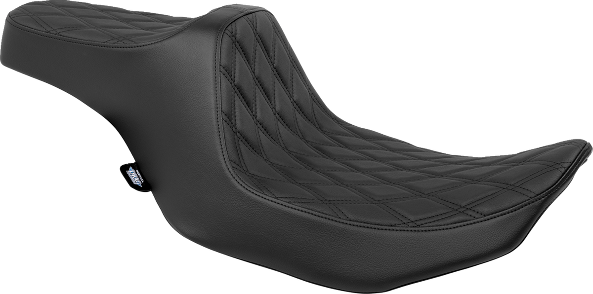 Predator III Seat - Double Diamond - Black - FLT/FLH '23-'24