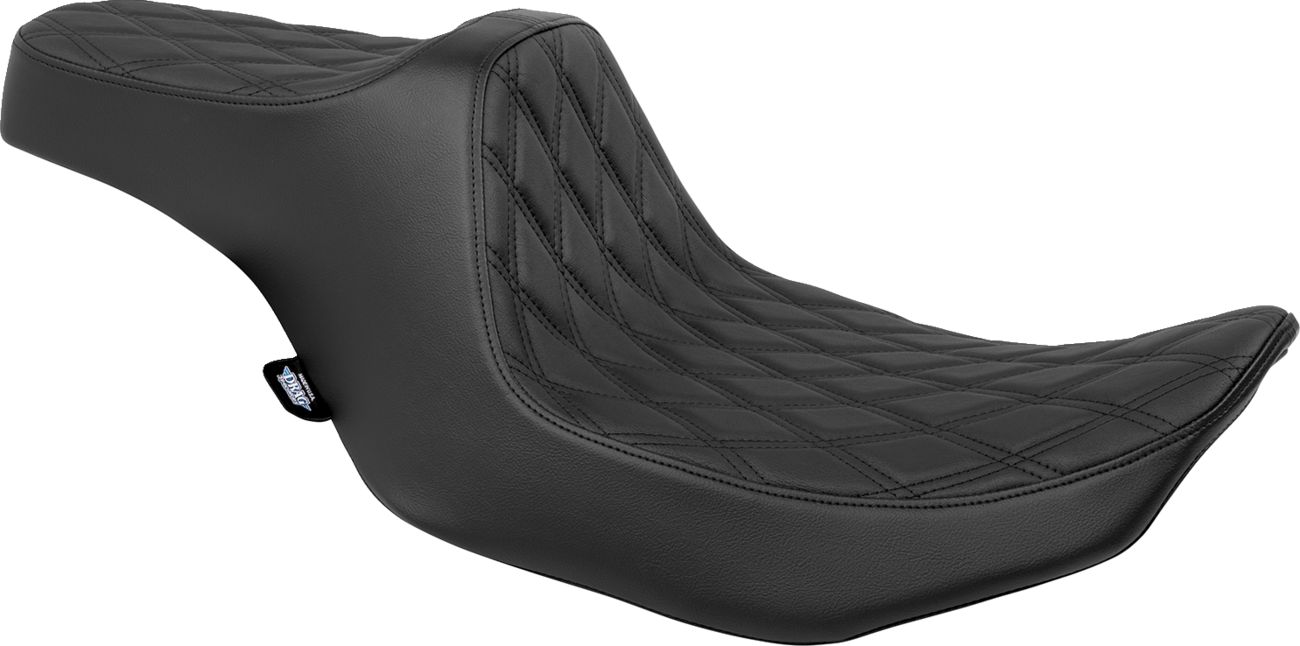 Predator III Seat - Double Diamond - Black - FLT/FLH '23-'24