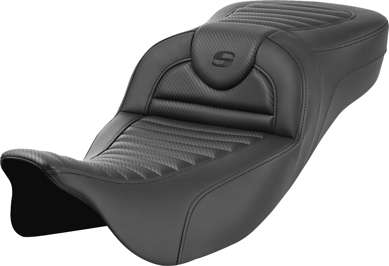 Roadsofa™ Extended Reach Seat - Without Backrest - Tuck-N-Roll - Carbon Fiber - FL '08-'24