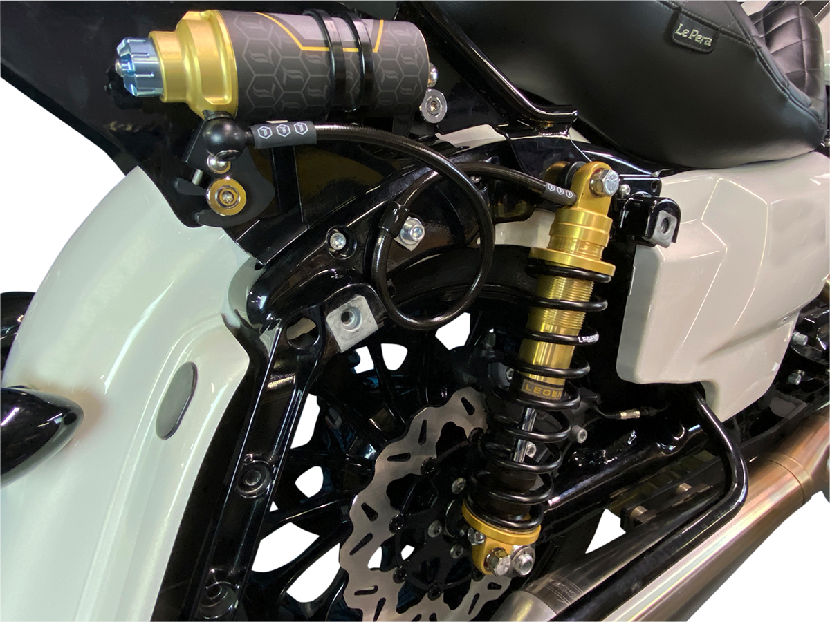 REVO ARC Remote Reservoir Shocks - 13" - Standard - Gold