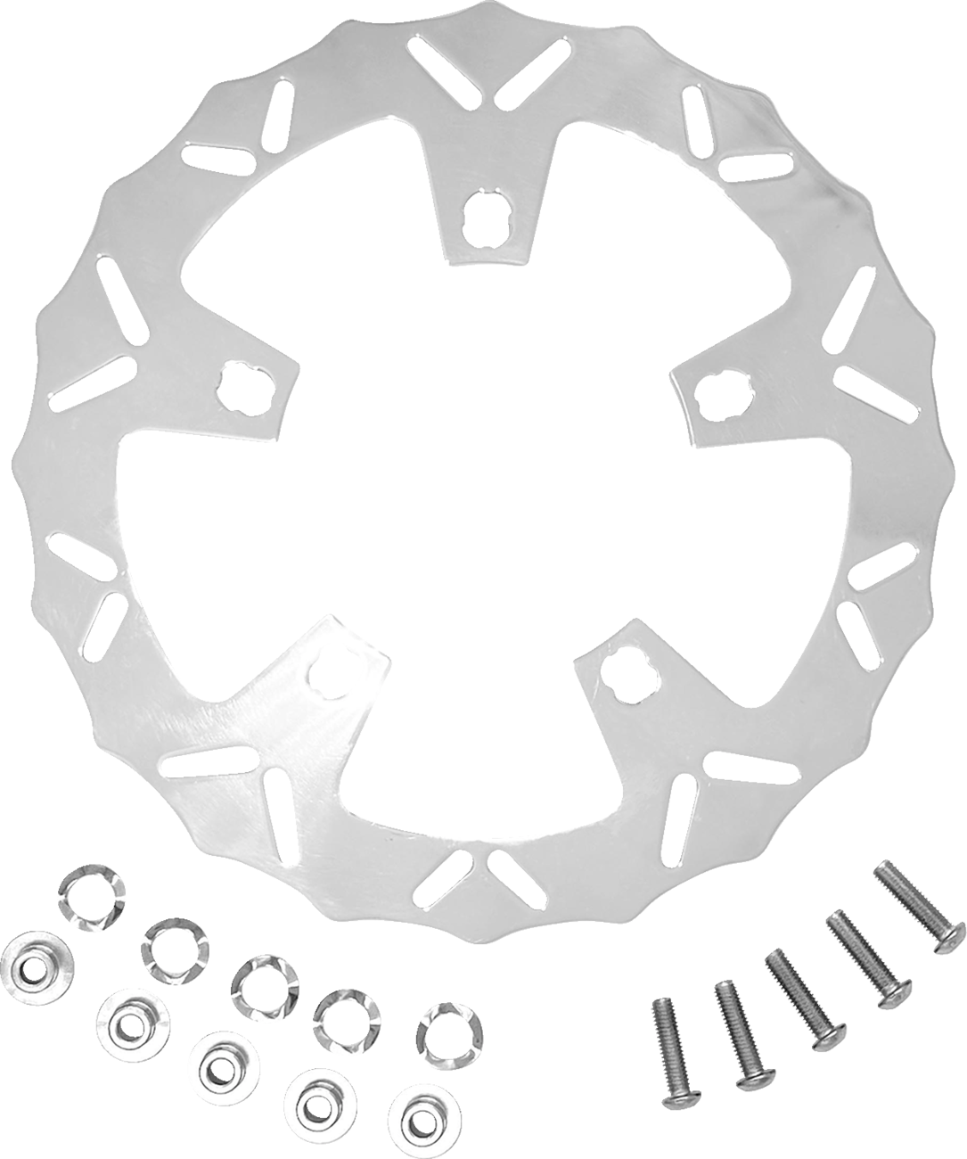Brake Rotor - 11.8" - Front - Polished - '14-'23 Touring