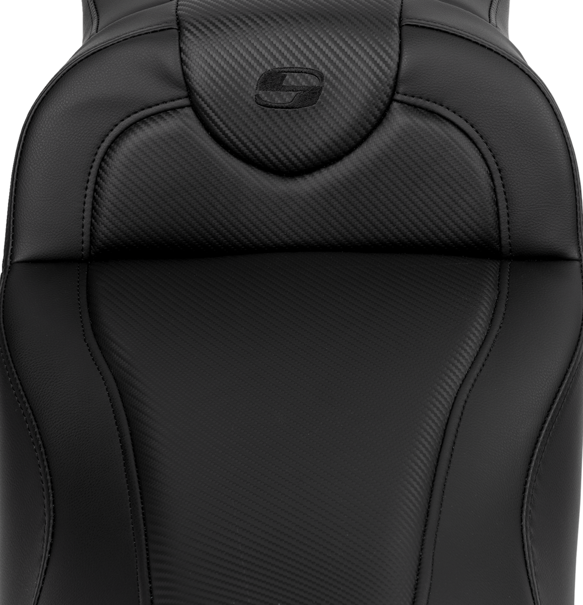 Roadsofa™ Extended Reach Seat - Carbon Fiber - Black Stitch - Backrest - FL '08-'24