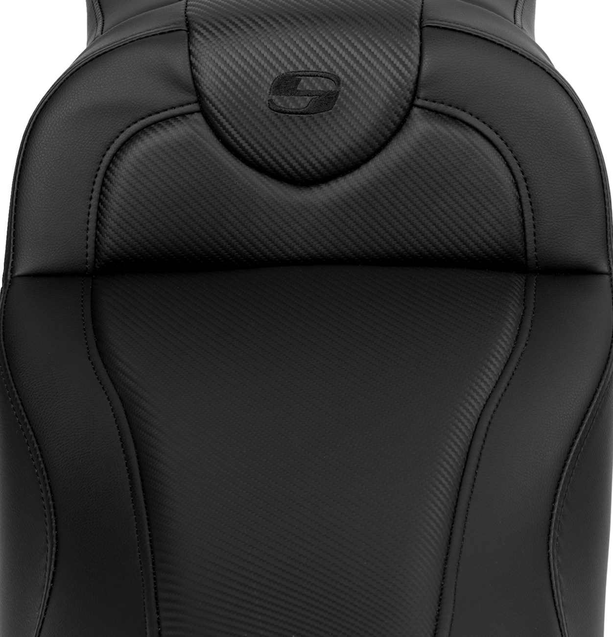 Roadsofa™ Extended Reach Seat - Carbon Fiber - Black Stitch - Backrest - FL '08-'24