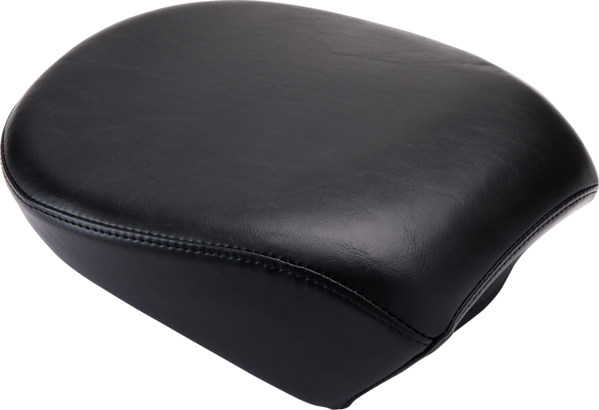 Bare Bones Pillion Pad - Deluxe - Smooth - Black - FL '08-'23