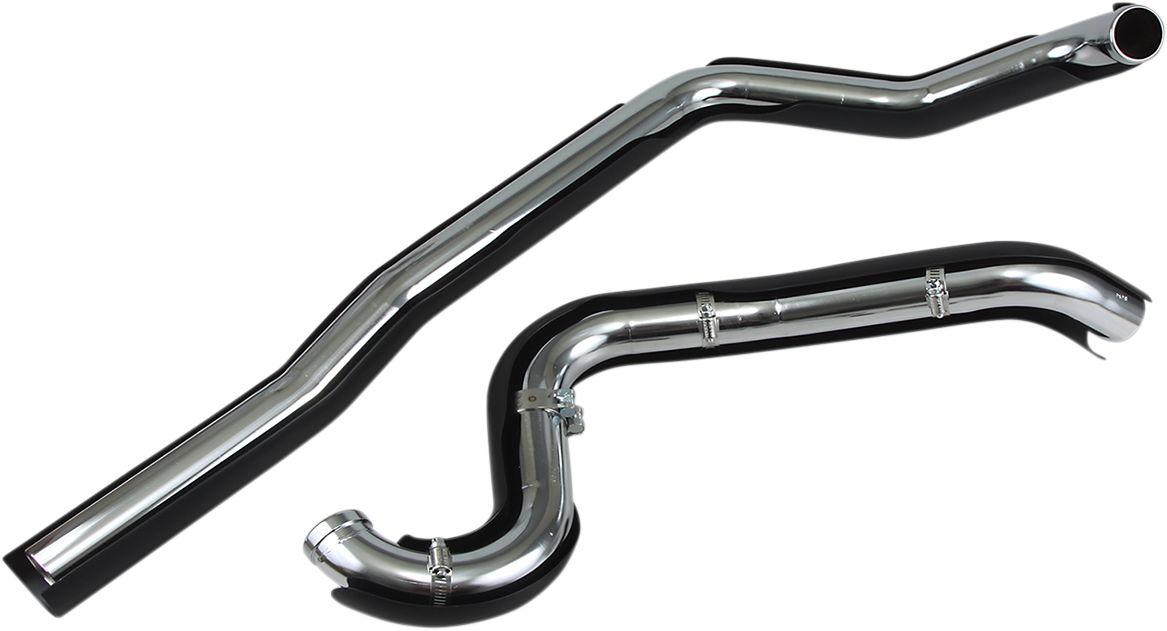 True Dual Headpipes - Black - '95-'06 FL