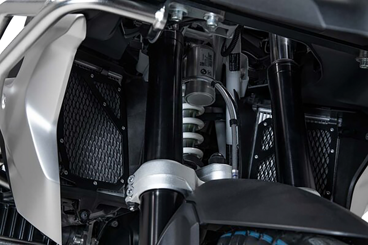 Radiator Guard - Black - BMW