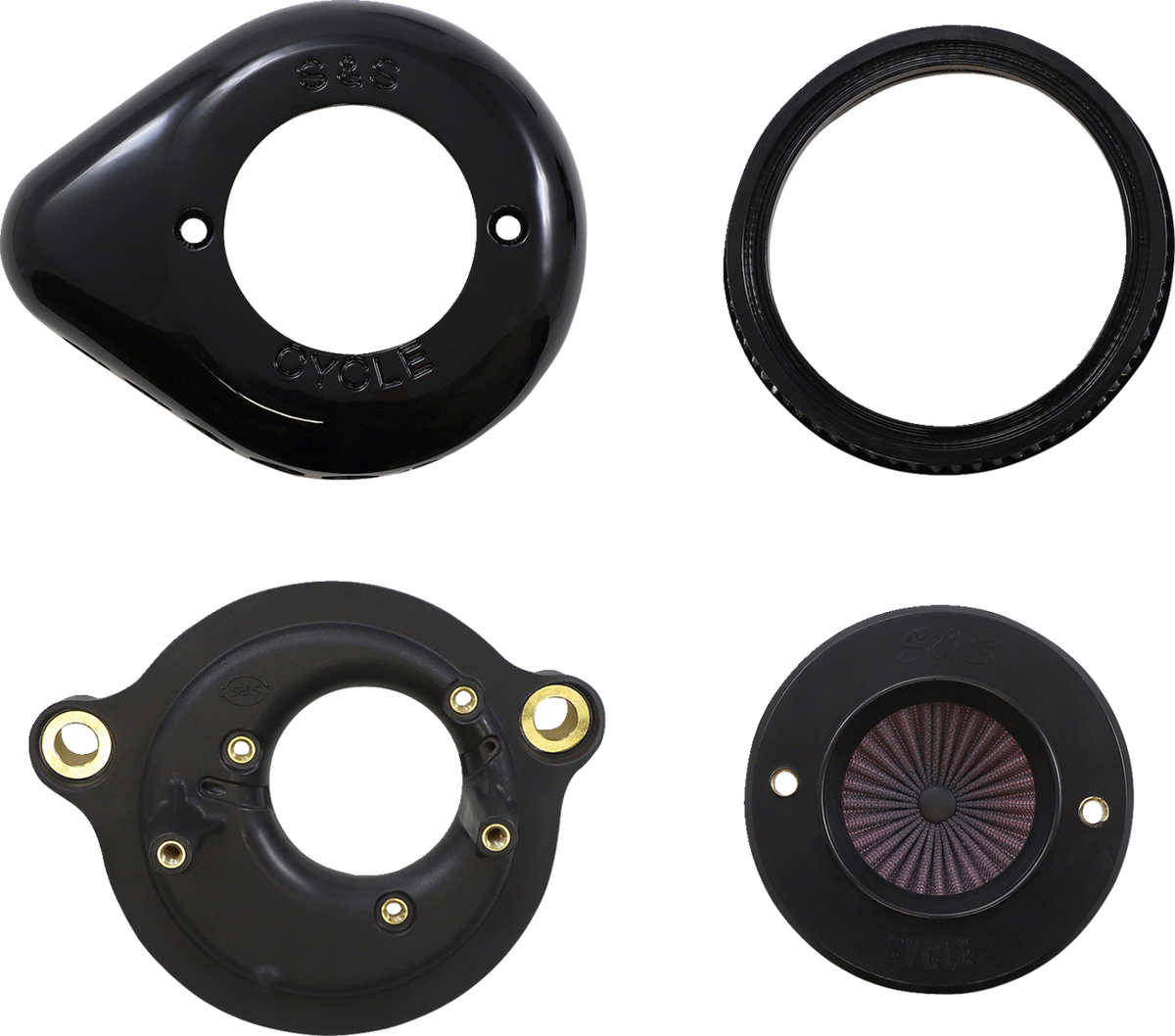 Air Stinger Stealth Air Cleaner Kit - Black