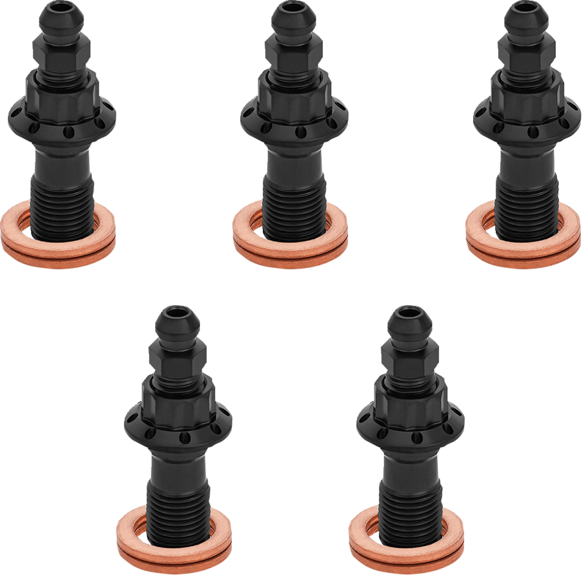 Banjo Bolt 5-Pack - 10mm - Black