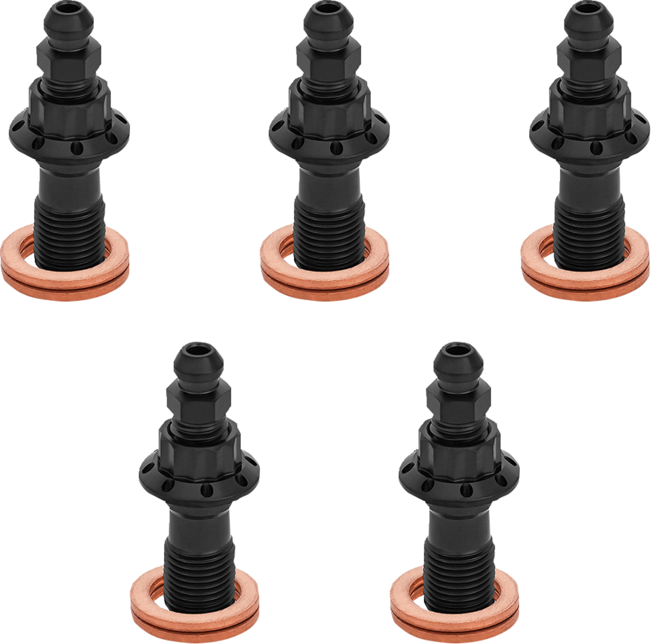 Banjo Bolt 5-Pack - 10mm - Black