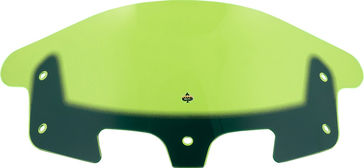 Ice Flare® Windshield - 10" - Green Ice - '14-'26 Indian