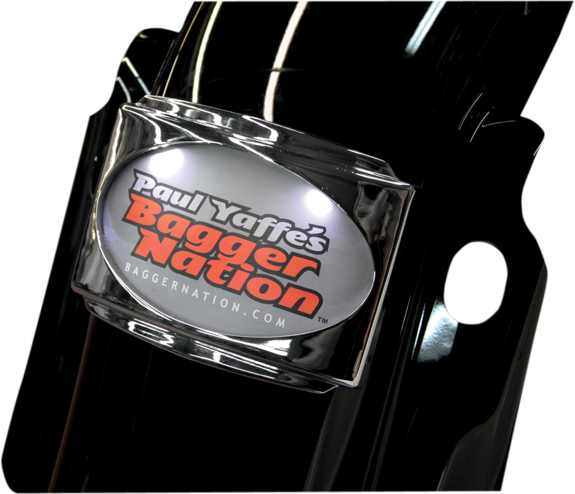 License Plate Frame - CVO - Chrome