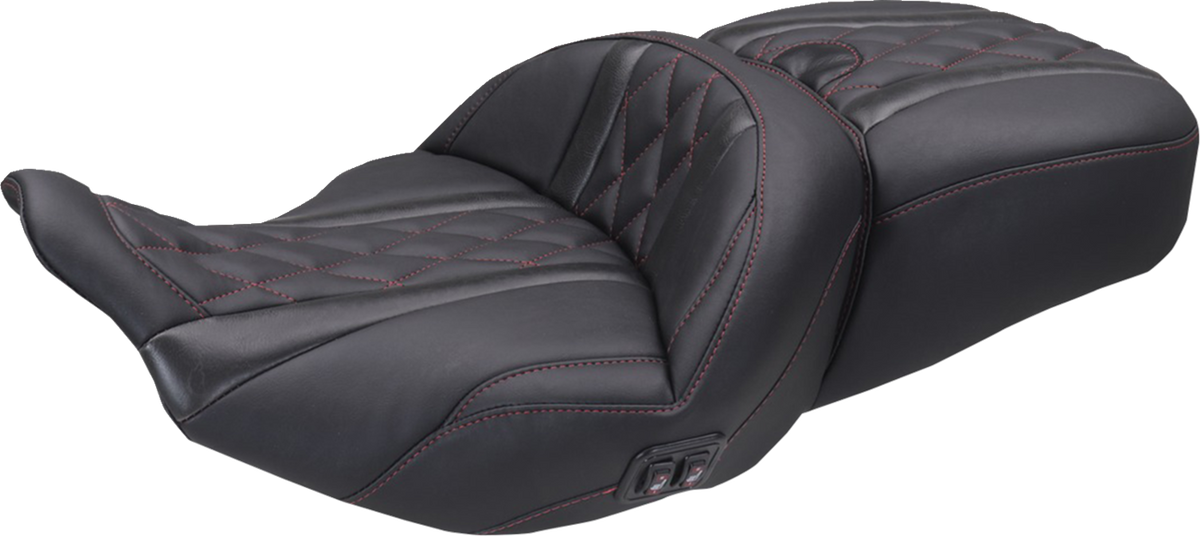 Heated Super Touring One Piece 2-Up Seat