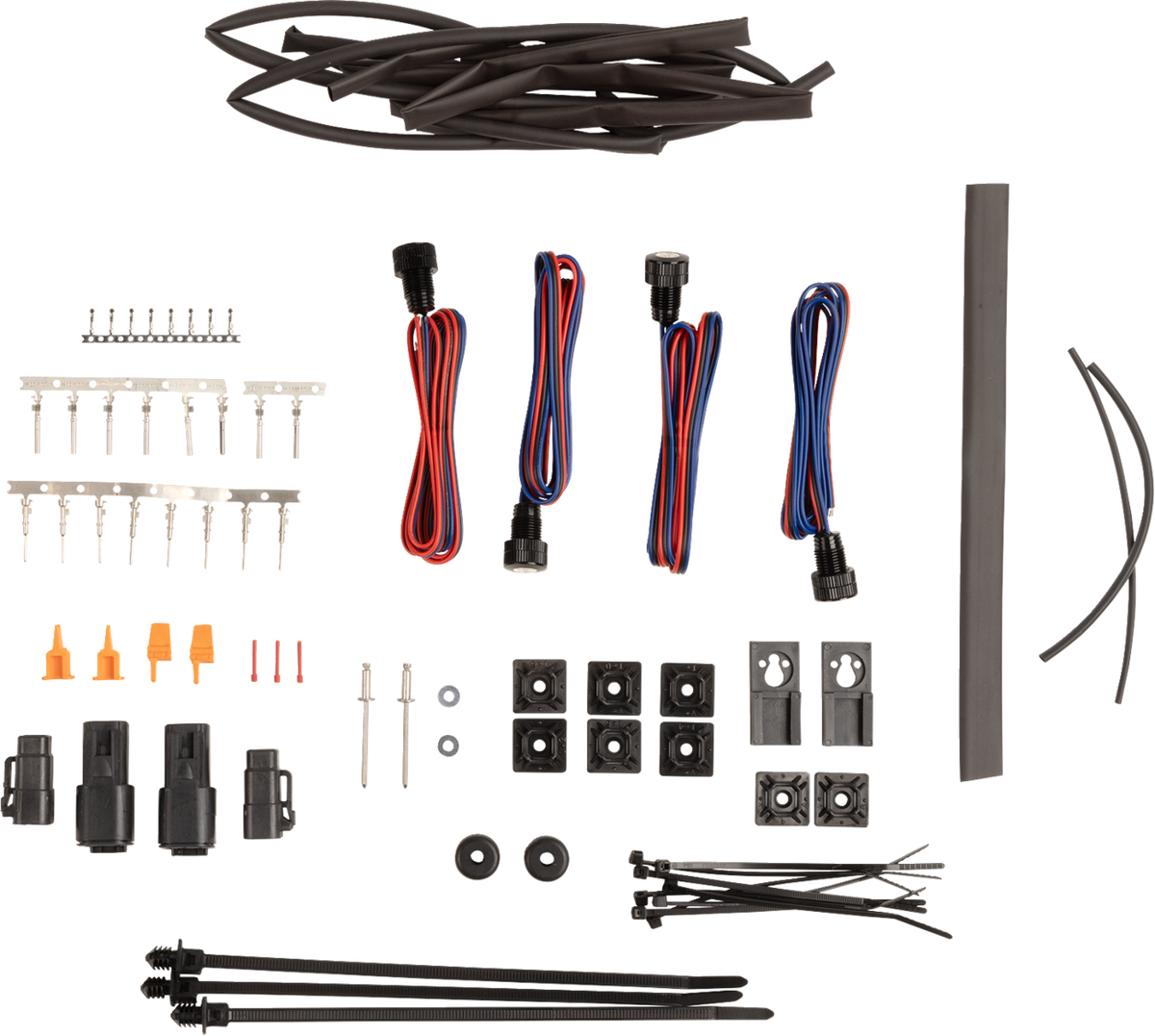 Lightning Bolts Kit - Run/Brake/Turn - Black