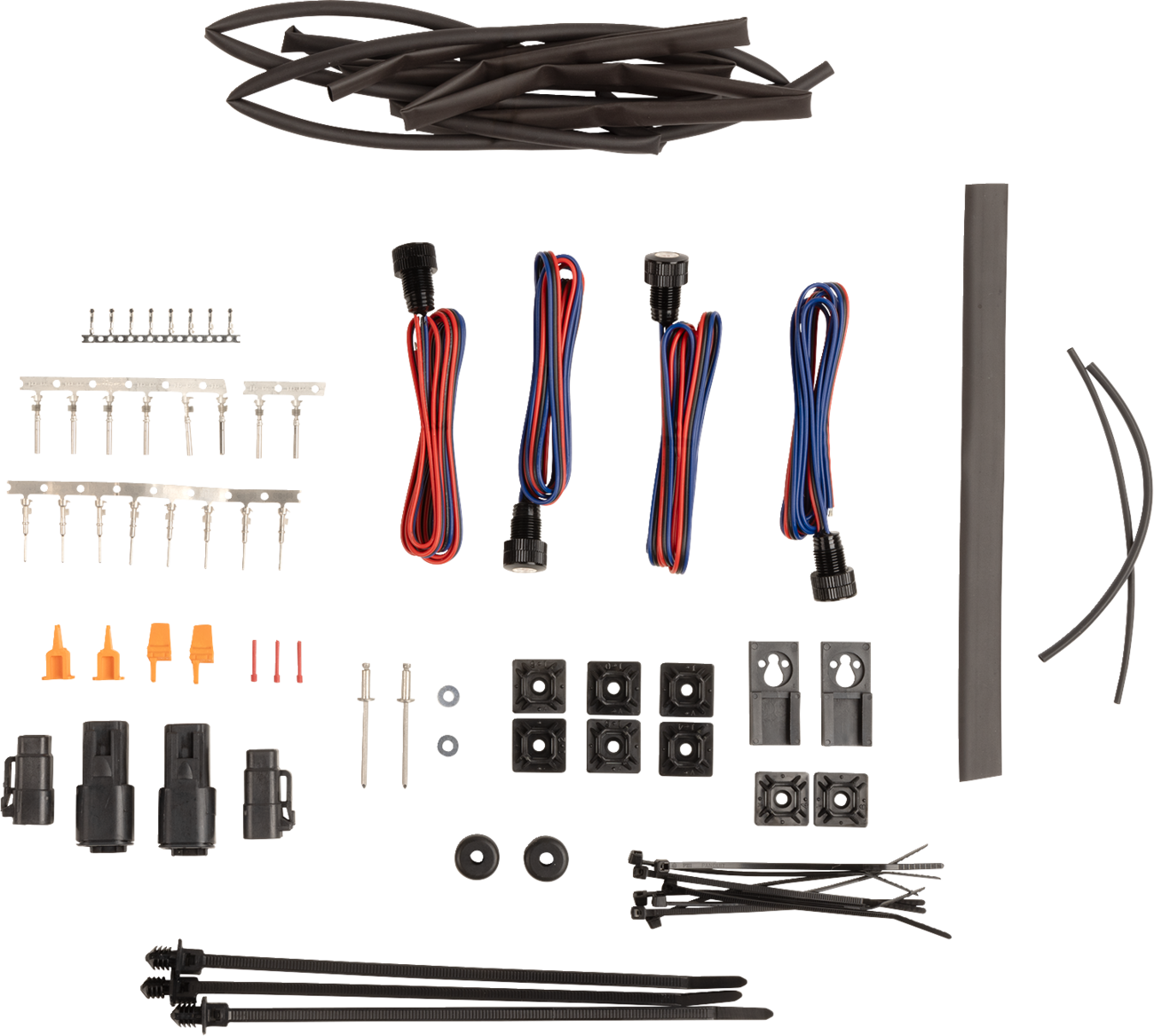 Lightning Bolts Kit - Run/Brake/Turn - Black