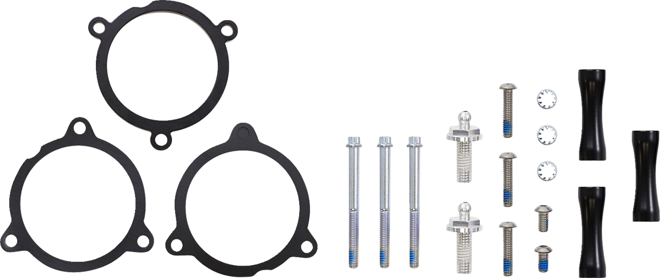 RPT Air Intake Kit - Chrome/Black - Softail