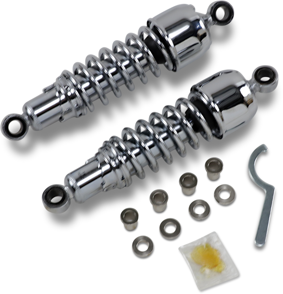 Replacement Shock Absorbers - 11.5" - Chrome