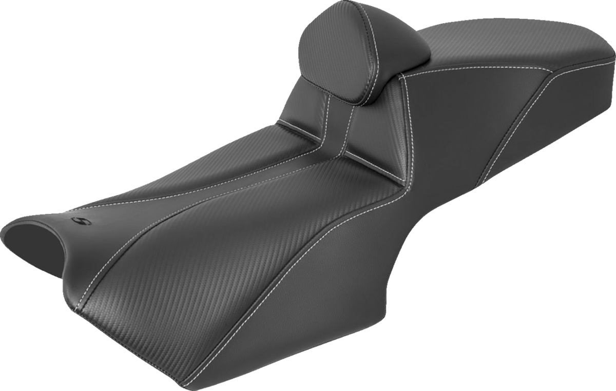 Adventure Tour Seat - W/ Backrest - Black - BMW '19-'22