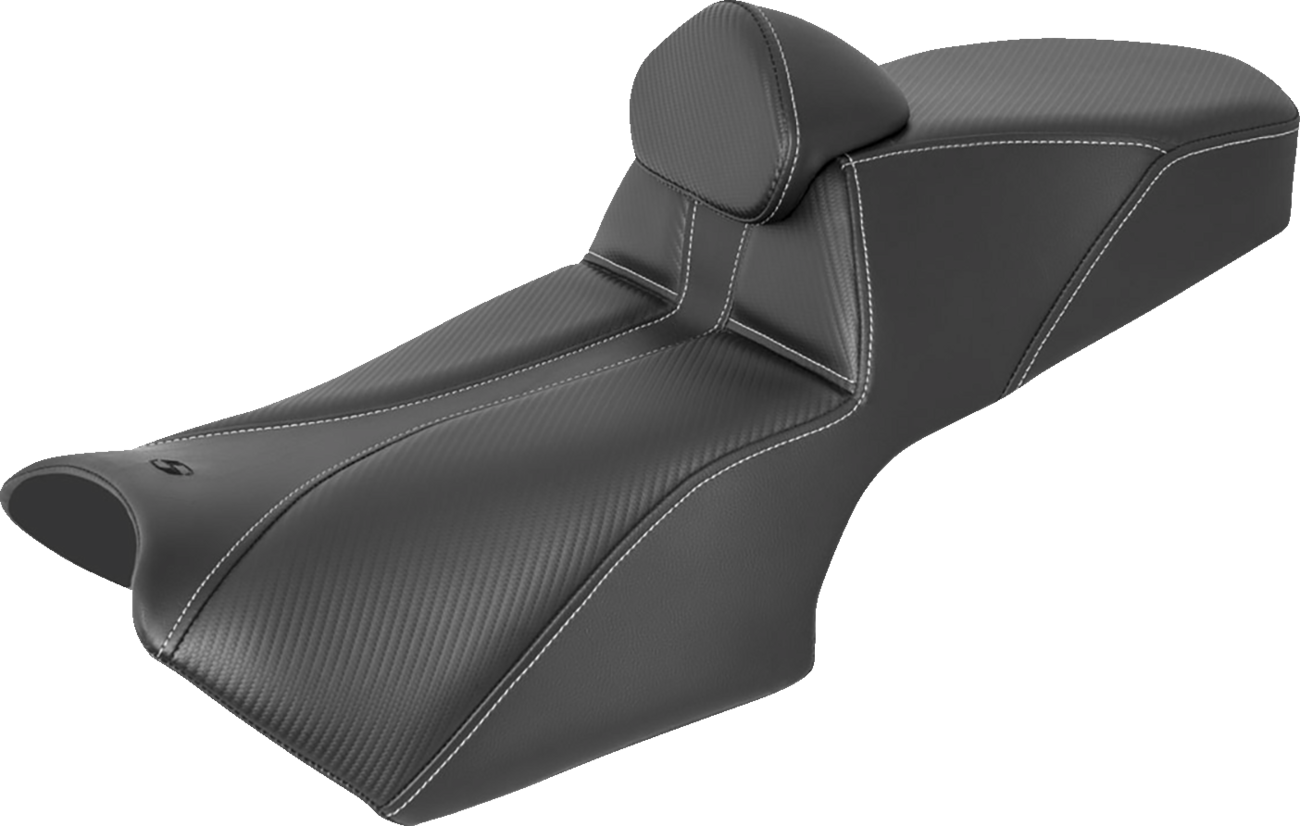 Adventure Tour Seat - W/ Backrest - Black - BMW '19-'22