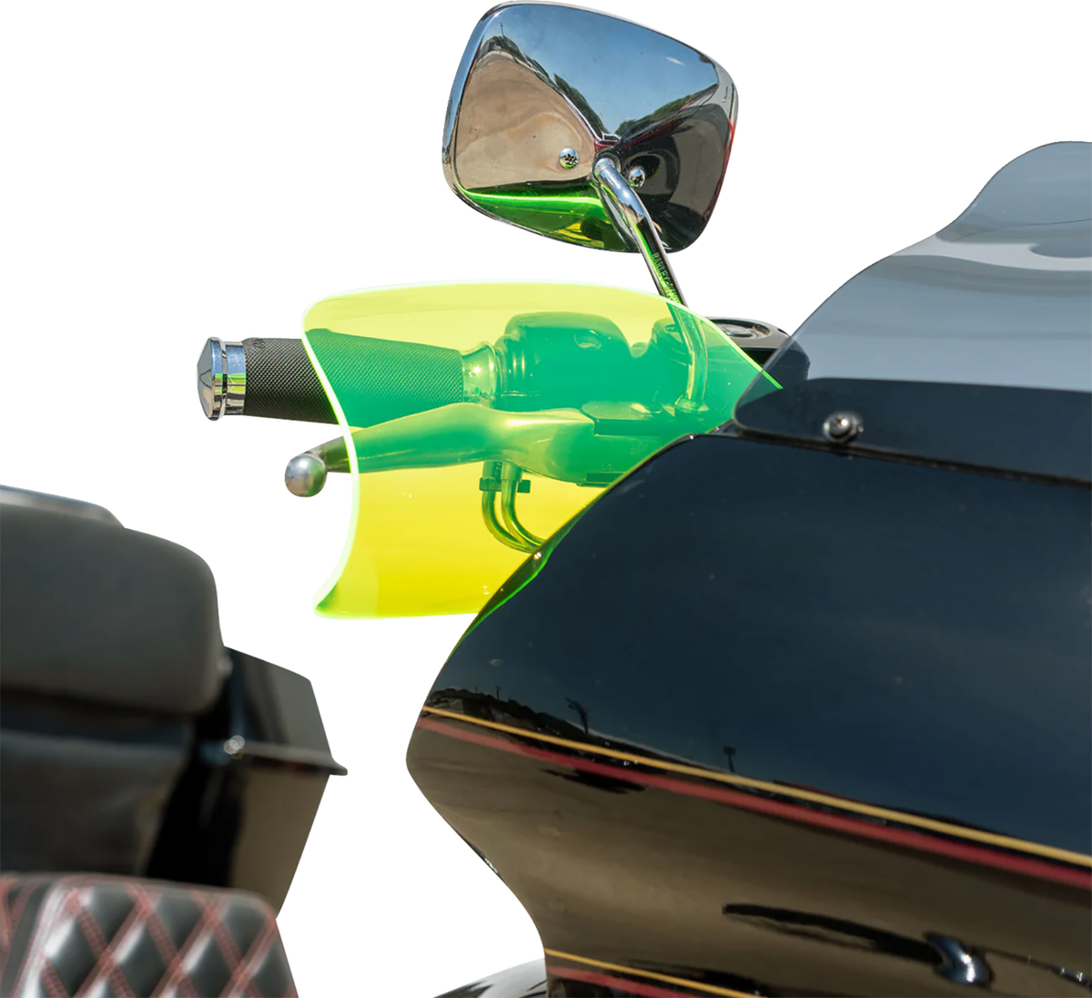 Flare® Handguards - Harley-Davidson Cable Clutch - Green Ice
