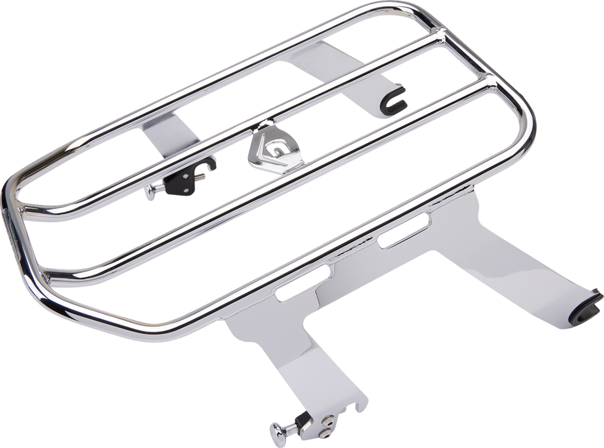 Solo Luggage Rack - Chrome - Chieftain